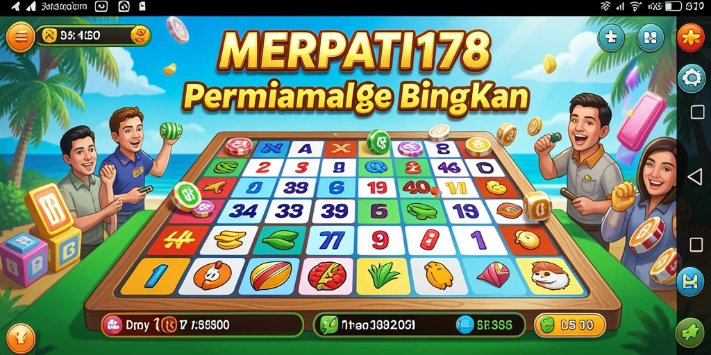 Tangkapan layar gameplay MERPATI178 yang menampilkan keseruan permainan Bingo.